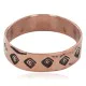 Handmade Navajo Native American Pure Copper Ring 17092-6 Handmade Navajo Native American Pure Copper Ring 17092-6