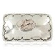 Certified Authentic Handmade Navajo Nickel White Howlite Native American Buckle 1208-1