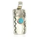 Handmade Nickel Natural Turquoise Navajo Native American Pendant 13167-2