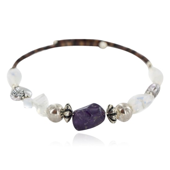 Certified Authentic Natural Heishi Jasper Opalite Navajo Native American Adjustable Wrap Bracelet 13153-3 Certified Authentic Natural Heishi Jasper Opalite Navajo Native American Adjustable Wrap Bracelet 13153-3