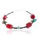 Navajo 92 Turquoise Coral Native American Bracelet 371003118833 Navajo 92 Turquoise Coral Native American Bracelet 371003118833