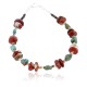 Certified Authentic Navajo .925 SILVER Natural Turquoise Jasper Native American Bracelet 371007770355