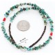 Certified Authentic Navajo .925 SILVER Turquoise CORAL Native American Necklace 371016848018