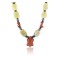 Certified Authentic Navajo .925 Sterling Silver Agate Gold Stone Native American Necklace 371039147570