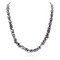 Certified Authentic Navajo .925 Sterling Silver AMETHYST and HEMATITE Native American Necklace 371115672345