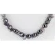 Navajo .925 Sterling Silver Amethyst and Hematite Necklace 25212 Navajo .925 Sterling Silver Amethyst and Hematite Necklace 25212