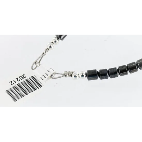 Navajo .925 Sterling Silver Amethyst and Hematite Necklace 25212 Navajo .925 Sterling Silver Amethyst and Hematite Necklace 25212