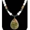 Navajo .925 Sterling Silver and WHITE Turquoise Native American Necklace 371105449739 Navajo .925 Sterling Silver and WHITE Turquoise Native American Necklace 371105449739
