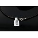 Certified Authentic Navajo .925 Sterling Silver and WHITE Turquoise Native American Necklace 371105449739