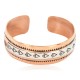 Certified Authentic Navajo .925 Sterling Silver Arrow head Feather Maze Handmade Native American Pure Copper Bracelet 13097-23 Certified Authentic Navajo .925 Sterling Silver Arrow head Feather Maze Handmade Native American Pure Copper Bracelet 13097-23