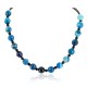 Certified Authentic Navajo .925 Sterling Silver Black Onyx Heishi Dyed Agate Native American Necklace 25308-1 Certified Authentic Navajo .925 Sterling Silver Black Onyx Heishi Dyed Agate Native American Necklace 25308-1