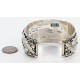 Certified Authentic Navajo .925 Sterling Silver Black Onyx Signed Native American Bracelet 371045870225