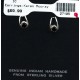 Certified Authentic Navajo .925 Sterling Silver Black Onyx Stud Native American Earrings 390909190728