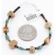 Certified Authentic Navajo .925 Sterling Silver BOULDER Turquoise Native American Bracelet 390794124947
