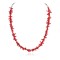 Certified Authentic Navajo .925 Sterling Silver Coral Native American Necklace 750185