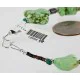 Navajo .925 Sterling Silver Gaspeiete, Hematite and Turquoise Native American Bracelet 390750455055