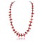 Certified Authentic Navajo .925 Sterling Silver Graduated Coral and Heishi Native American Necklace 390749699403
