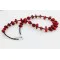 Navajo .925 Sterling Silver Graduated Coral and Heishi Native American Necklace 390749699403