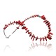 Certified Authentic Navajo .925 Sterling Silver Graduated Coral and Turquoise Native American Necklace 370973131473