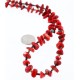 Certified Authentic Navajo .925 Sterling Silver Graduated Coral Turquoise Native American Necklace 371004007428