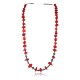 Certified Authentic Navajo .925 Sterling Silver Graduated Coral Turquoise Native American Necklace 371006067403