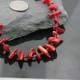 Certified Authentic Navajo .925 Sterling Silver Graduated Coral Turquoise Native American Necklace 390733618524