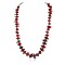 Certified Authentic Navajo .925 Sterling Silver Graduated Coral Turquoise Native American Necklace 390749413112