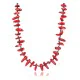 Navajo .925 Sterling Silver Graduated Coral Turquoise Native American Necklace 750120-1 Navajo .925 Sterling Silver Graduated Coral Turquoise Native American Necklace 750120-1