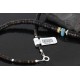 Certified Authentic Navajo .925 Sterling Silver Graduated Heishi Agate Turquoise Spiny Native American Necklace 390741036458