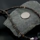 Certified Authentic Navajo .925 Sterling Silver Graduated Heishi Amethyst Native American Necklace 18108-39 Certified Authentic Navajo .925 Sterling Silver Graduated Heishi Amethyst Native American Necklace 18108-39