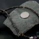 Navajo .925 Sterling Silver Graduated Heishi Amethyst Native American Necklace 18108-39 Navajo .925 Sterling Silver Graduated Heishi Amethyst Native American Necklace 18108-39