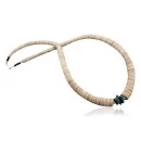 Navajo .925 Sterling Silver Graduated Heishi Amethyst and Turquoise Necklace 750103-47