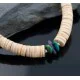 Navajo .925 Sterling Silver Graduated Heishi Amethyst and Turquoise Necklace 750103-47 Navajo .925 Sterling Silver Graduated Heishi Amethyst and Turquoise Necklace 750103-47