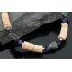 Navajo .925 Sterling Silver Graduated Heishi Amethyst, Turquoise Native American Necklace 7501009-5 Navajo .925 Sterling Silver Graduated Heishi Amethyst, Turquoise Native American Necklace 7501009-5