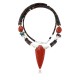 Certified Authentic Navajo .925 Sterling Silver Graduated Heishi and Turquoise Native American Necklace 390800953096
