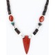 Certified Authentic Navajo .925 Sterling Silver Graduated Heishi and Turquoise Native American Necklace 390800953096