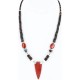 Certified Authentic Navajo .925 Sterling Silver Graduated Heishi and Turquoise Native American Necklace 390800953096