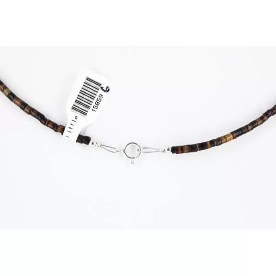 Navajo .925 Sterling Silver Graduated Heishi and Turquoise Native American Necklace 390800953096 Navajo .925 Sterling Silver Graduated Heishi and Turquoise Native American Necklace 390800953096