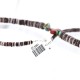 Certified Authentic Navajo .925 Sterling Silver Graduated Heishi Jasper and Turquoise Native American Necklace 15837-11 Certified Authentic Navajo .925 Sterling Silver Graduated Heishi Jasper and Turquoise Native American Necklace 15837-11