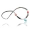 Certified Authentic Navajo .925 Sterling Silver Graduated Heishi Turquoise Jasper Native American Necklace 390733546344