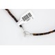 Certified Authentic Navajo .925 Sterling Silver Graduated Heishi Turquoise JASPER Native American Necklace 390783839849