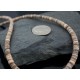 Certified Authentic Navajo .925 Sterling Silver Graduated Heishi Turquoise Native American Necklace 390568586718