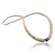 Certified Authentic Navajo .925 Sterling Silver Graduated Heishi, Turquoise Native American Necklace 390601692816