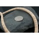 Certified Authentic Navajo .925 Sterling Silver Graduated Heishi, Turquoise Native American Necklace 390601692816