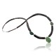 Certified Authentic Navajo .925 Sterling Silver Graduated Heishi, Turquoise Native American Necklace 390641562174