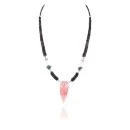 Navajo .925 Sterling Silver Graduated Heishi Turquoise Native American Necklace 390797783566