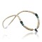 Certified Authentic Navajo .925 Sterling Silver Graduated Melon Shell and Black Onyx Native American Necklace 390732025129