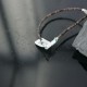 Certified Authentic Navajo .925 Sterling Silver Graduated Melon Shell and Black Onyx Turquoise Native American Necklace 15554-14