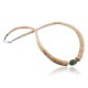 Certified Authentic Navajo .925 Sterling Silver Graduated Melon Shell and Heishi Natural Turquoise Native American Necklace 390601692815