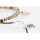 Navajo .925 Sterling Silver Graduated Melon Shell and Jasper Native American Necklace 790101-15 Navajo .925 Sterling Silver Graduated Melon Shell and Jasper Native American Necklace 790101-15